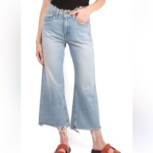 THE GREAT “the rider” wide leg jeans sz 27 🩵